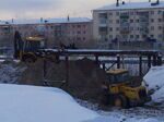 Строительство тепловых сетей в 203 квартале